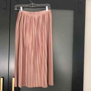 Top Shop Jersey Pleat Skirt